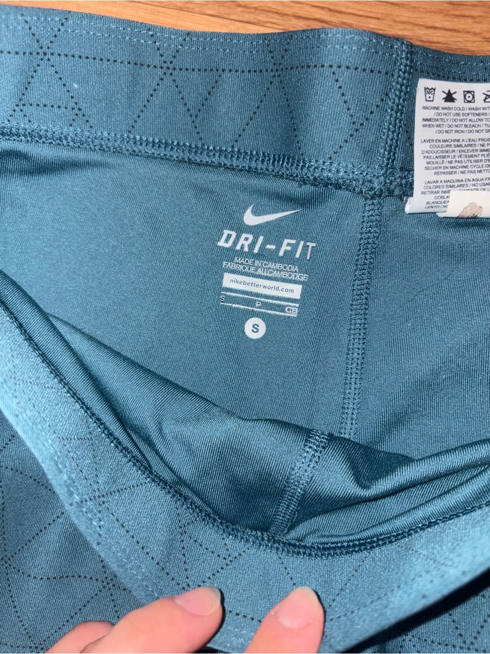 Nike Women's Athletic Shorts Pack - Black, Gray, Teal - Picture 5 of 11